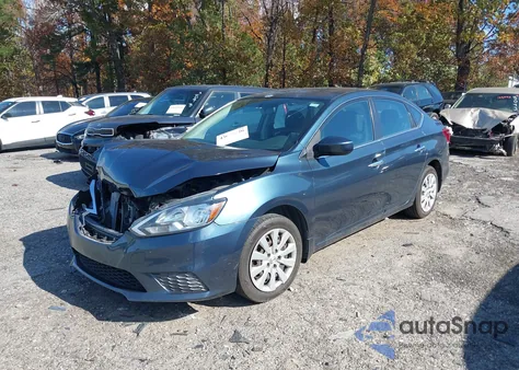 2016 Nissan Sentra Sv из США, поврежденный, VIN 3N1AB7AP3GY287100